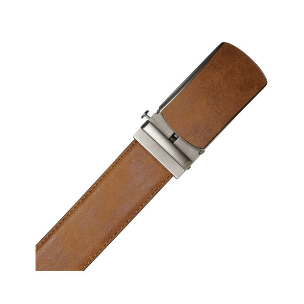 Mekri Classic Brown Leather Belt Stylish and Durable